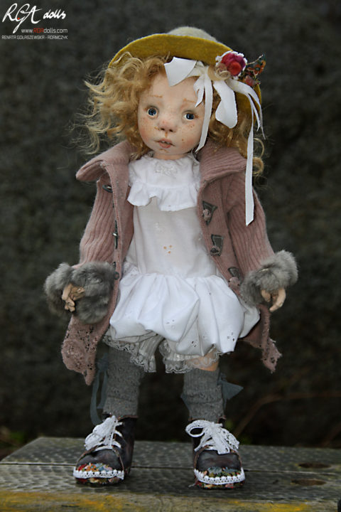 Cela - ONE OF A KIND doll by Renata Gołaszewska-Adamczyk