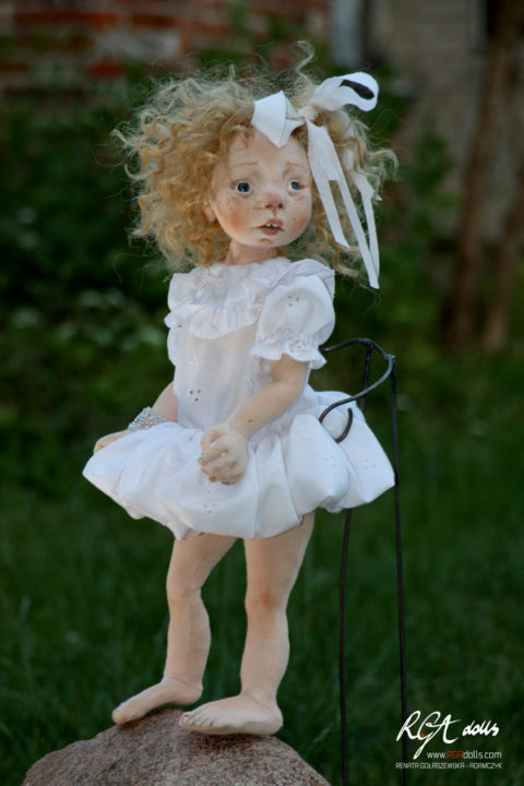 Cela - ONE OF A KIND doll by Renata Gołaszewska-Adamczyk