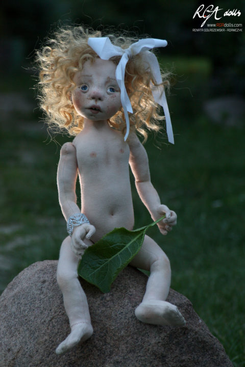 Cela - ONE OF A KIND doll by Renata Gołaszewska-Adamczyk